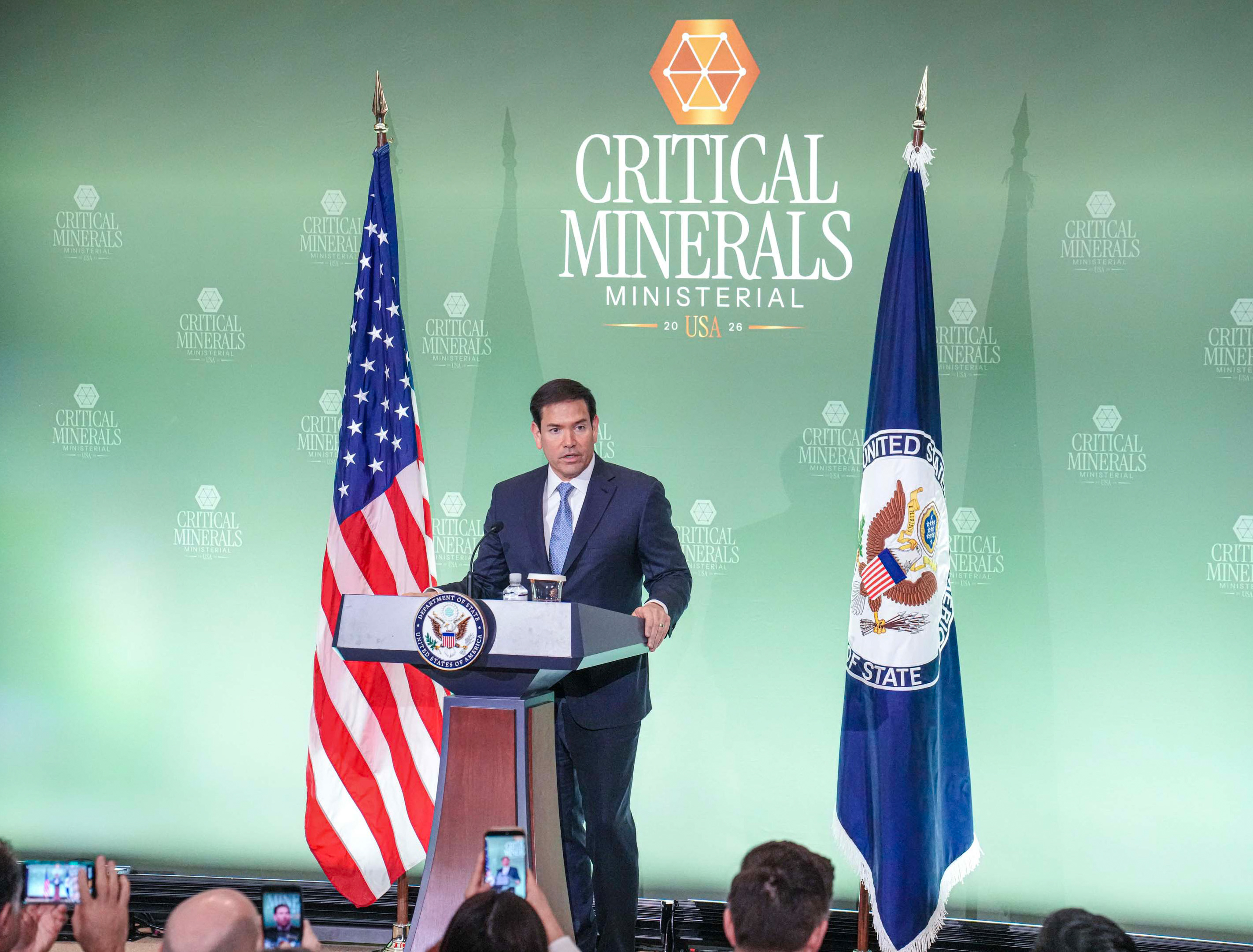 Critical Minerals Ministerial 2026 – conférence de presse au Département d’État américain